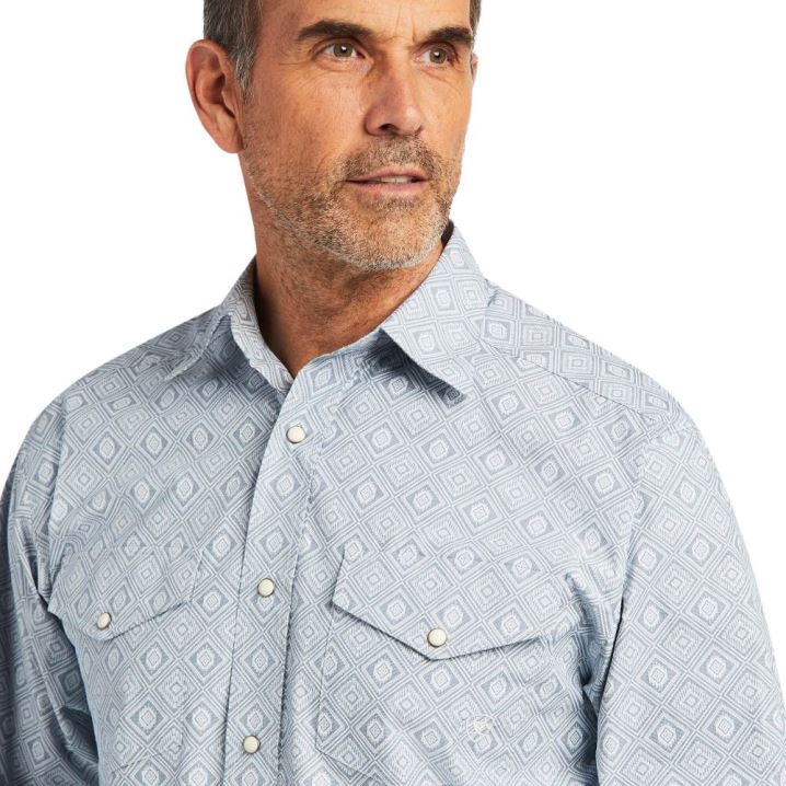 Ariat Tobin Classic Fit Shirt Skyfall | pbuTwaL3