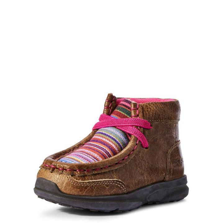 Ariat Toddler Lil\' Stompers Aurora Spitfire Rjave | MDHvzArL