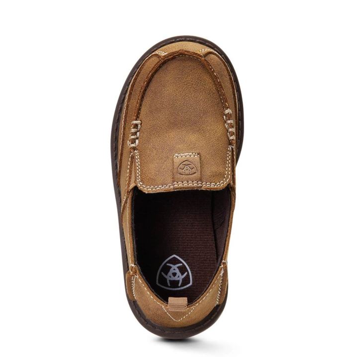 Ariat Toddler Lil' Stompers Buckskin Cruiser Rjave | wiP7LSSI