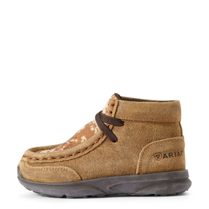 Ariat Toddler Lil' Stompers Dallas Spitfire Rjave | 4sc8jWA9