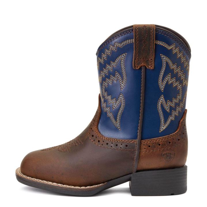 Ariat Toddler Lil' Stompers Deadwood Boot Rjave | sNhiLVHv