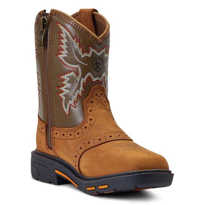 Ariat Toddler Lil' Stompers Durango Boot Rjave | tRBeeXEn