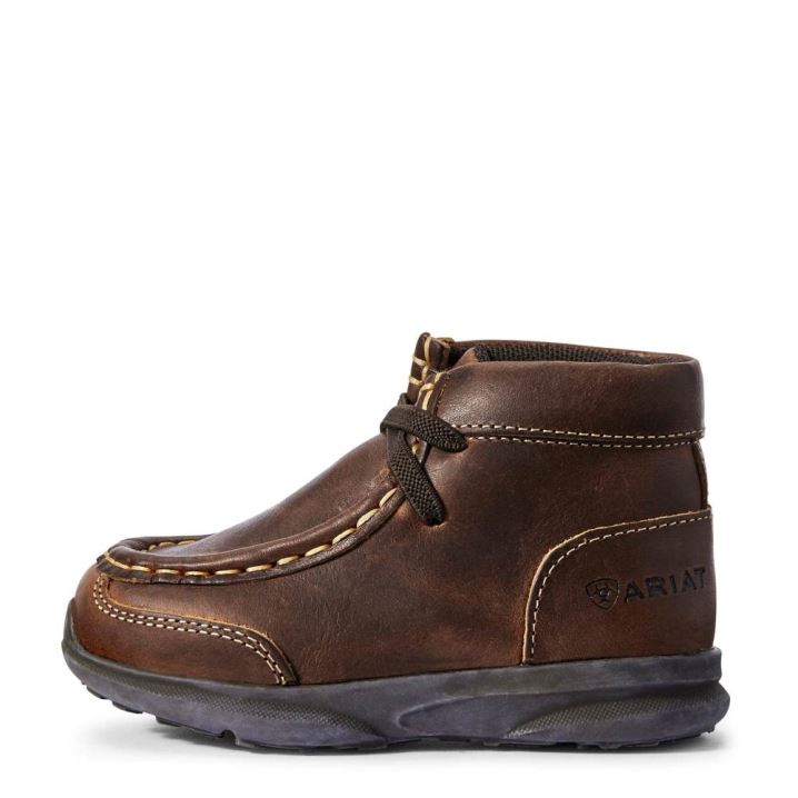 Ariat Toddler Lil' Stompers Garrison Spitfire Rjave | MyYpCmhE