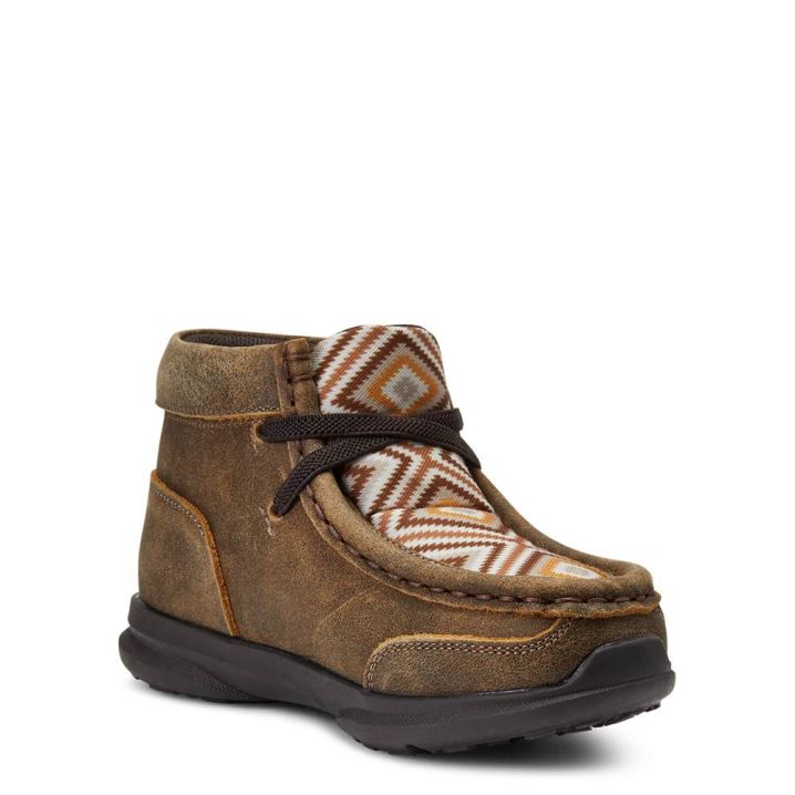 Ariat Toddler Lil' Stompers Jamie Spitfire Rjave | DUxhRfX7