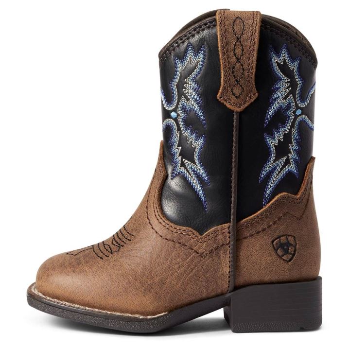 Ariat Toddler Lil' Stompers Warren Boot Rjave | OBVaxYAo