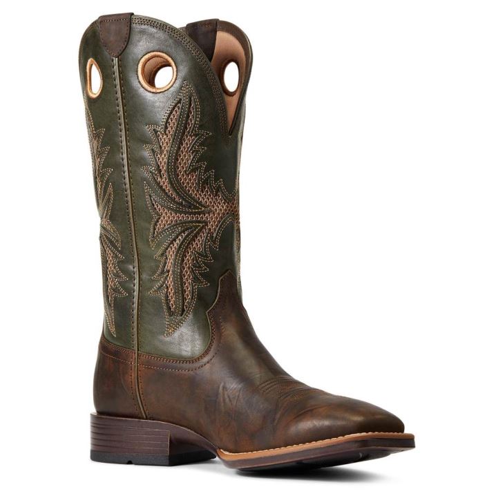 Ariat Toughy VentTek 360° Western Boot Rjave | 242F5rb7