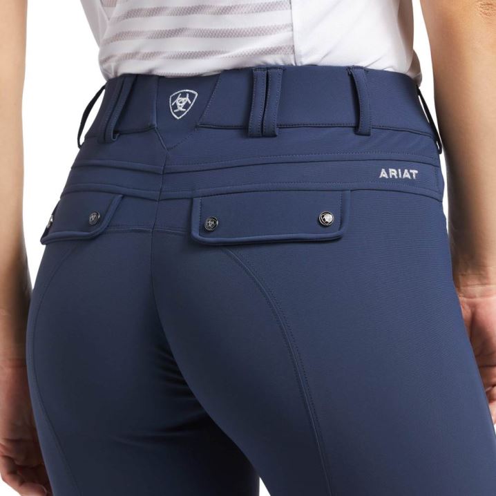 Ariat Tri Factor Grip Knee Patch Breech Modre | jZkOdRhY