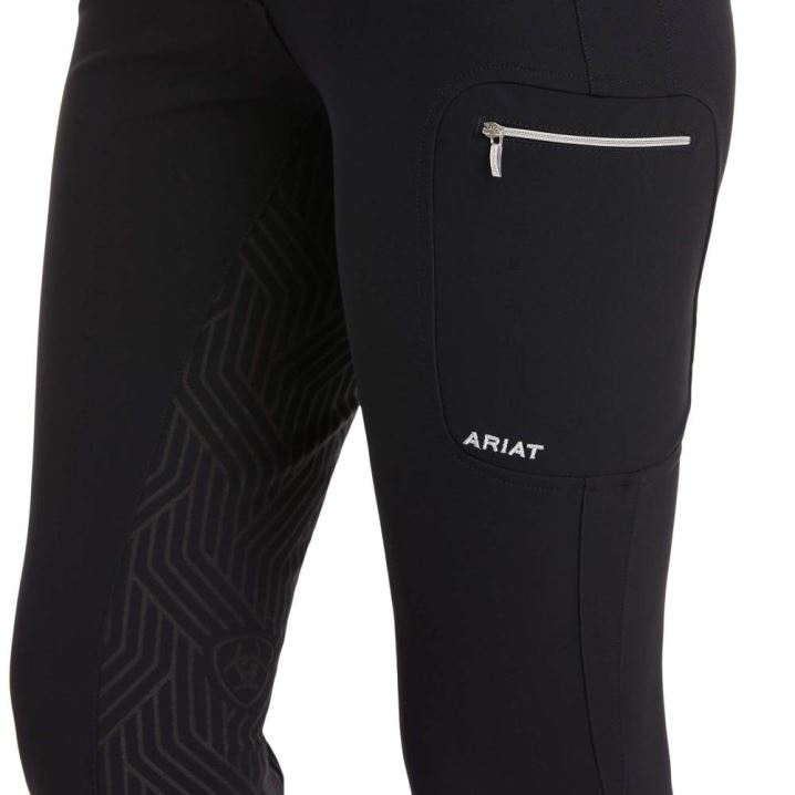 Ariat Triton Grip Full Seat Breech Črne | W7pqqxoY