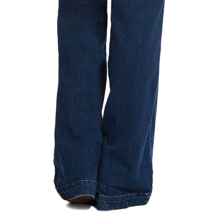 Ariat Trouser Mid Rise Stretch Kelsea Wide Leg Jean Joanna | RfFBeBGX