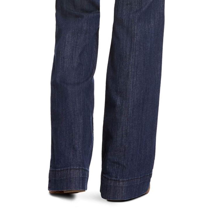 Ariat Trouser Mid Rise Stretch Lucy Wide Leg Jean Pacific | nOgPdiF2