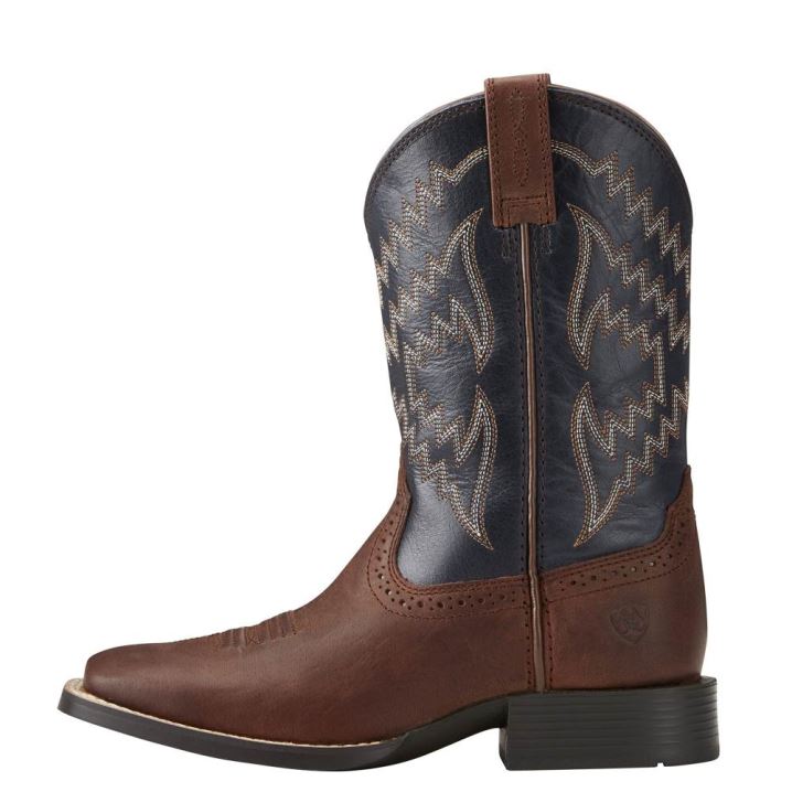 Ariat Tycoon Western Boot Rjave | DRMrnYjC