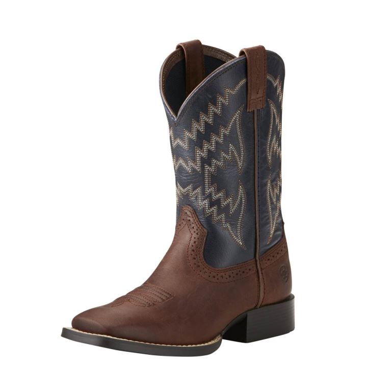 Ariat Tycoon Western Boot Rjave | DRMrnYjC