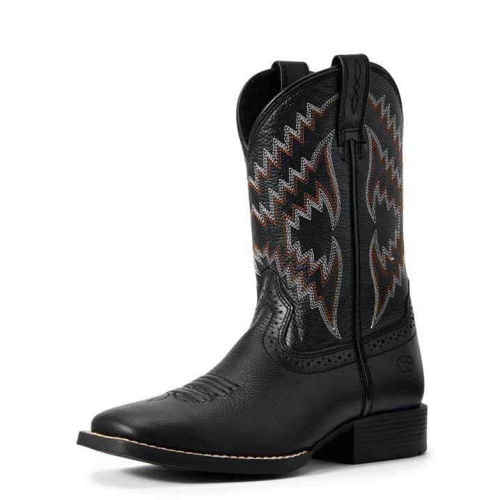 Ariat Tycoon Western Boot Črne | wqx9zg9T