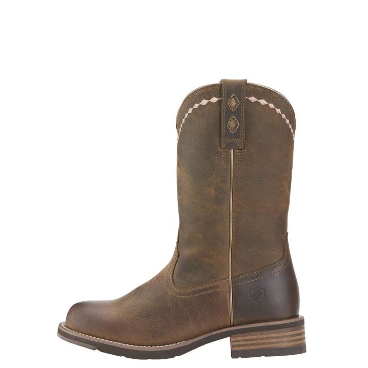 Ariat Unbridled Roper Western Boot Rjave | 903nXYYe