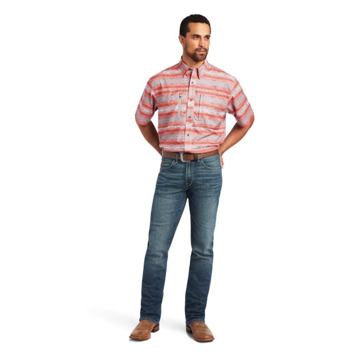 Ariat VentTEK Classic Fit Shirt Ombre Serape | sHQOL2Yw