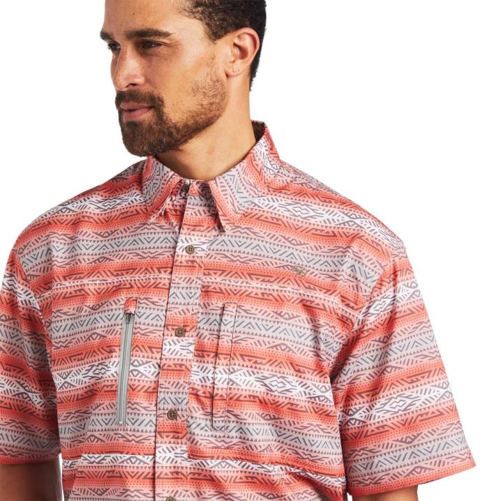 Ariat VentTEK Classic Fit Shirt Ombre Serape | sHQOL2Yw