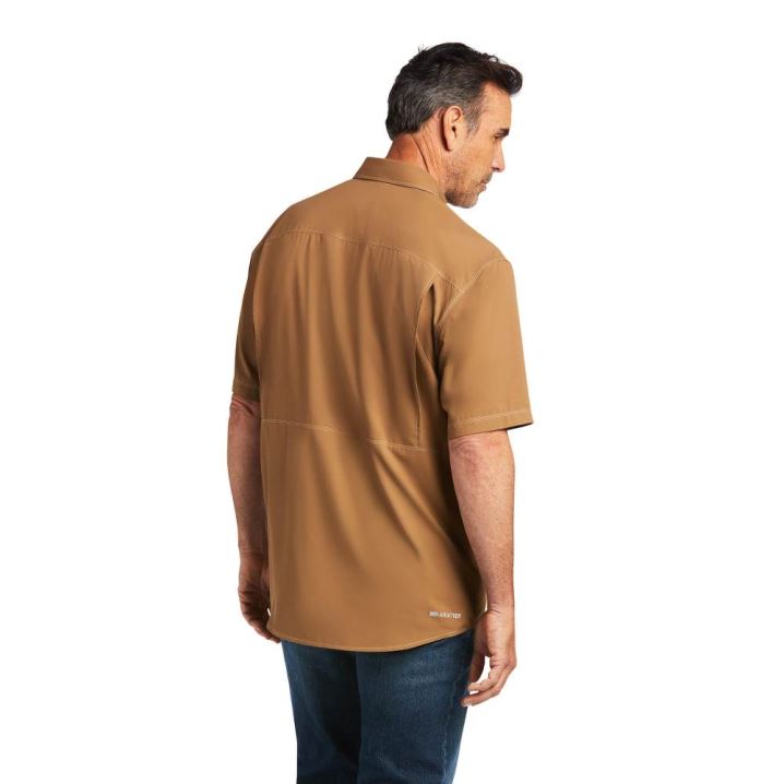 Ariat VentTEK Outbound Classic Fit Shirt Malt Ball | pHzsrRSy