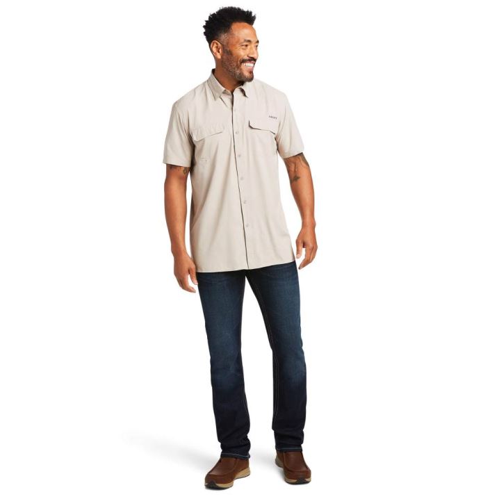 Ariat VentTEK Outbound Fitted Shirt Dunescape | iv9z6Zx9