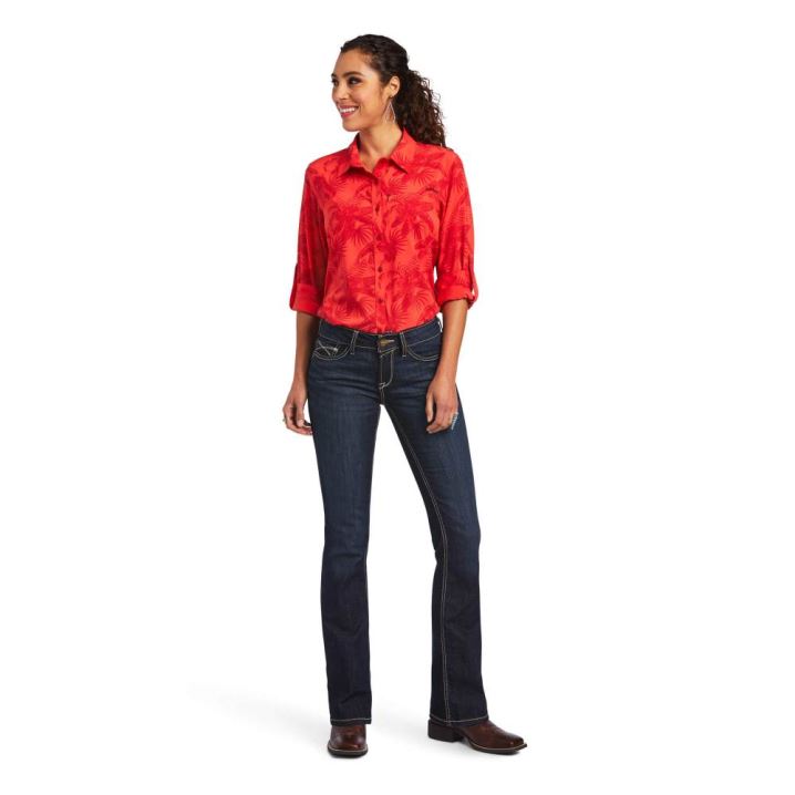 Ariat VentTEK Stretch Shirt Sive | 3KocyNvA