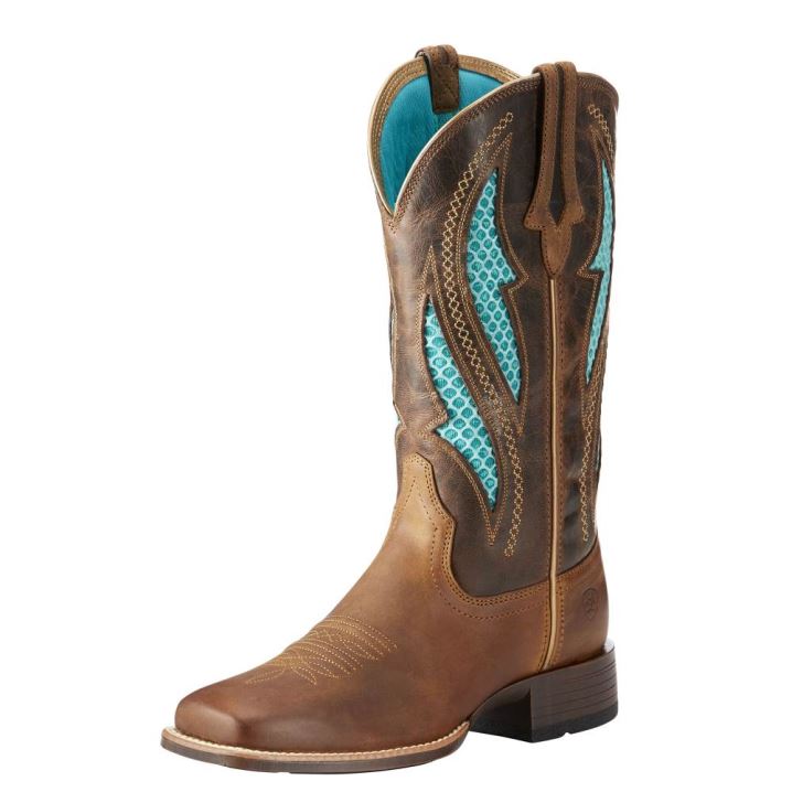 Ariat VentTEK Ultra Western Boot Rjave | TbXsfA0d