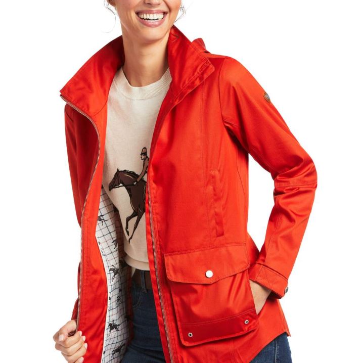 Ariat Vernal Jacket Oranžne | 4LD7Wtu4