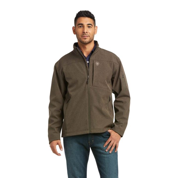 Ariat Vernon 2.0 Softshell Jacket Banyan Bark Heather | 0TNb05q9