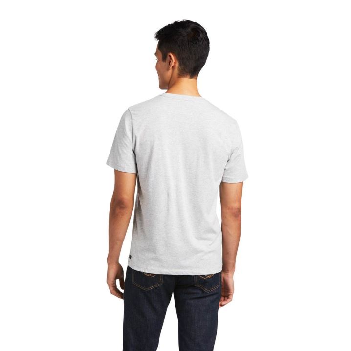 Ariat Vertical Logo T-Shirt Sive | 61HXrV6q