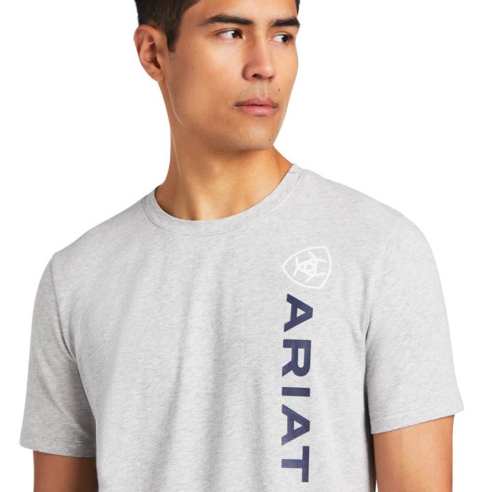 Ariat Vertical Logo T-Shirt Sive | 61HXrV6q