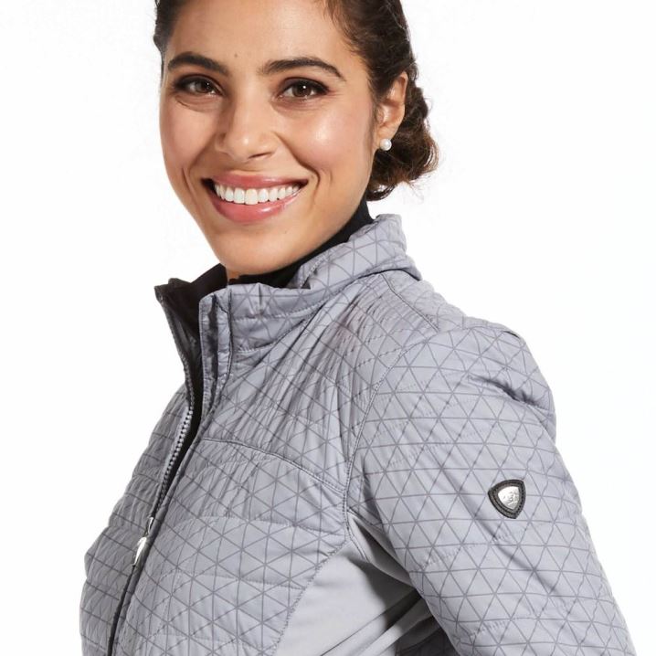 Ariat Volt 2.0 Reflective Jacket Srebrne | S6CN3WJH