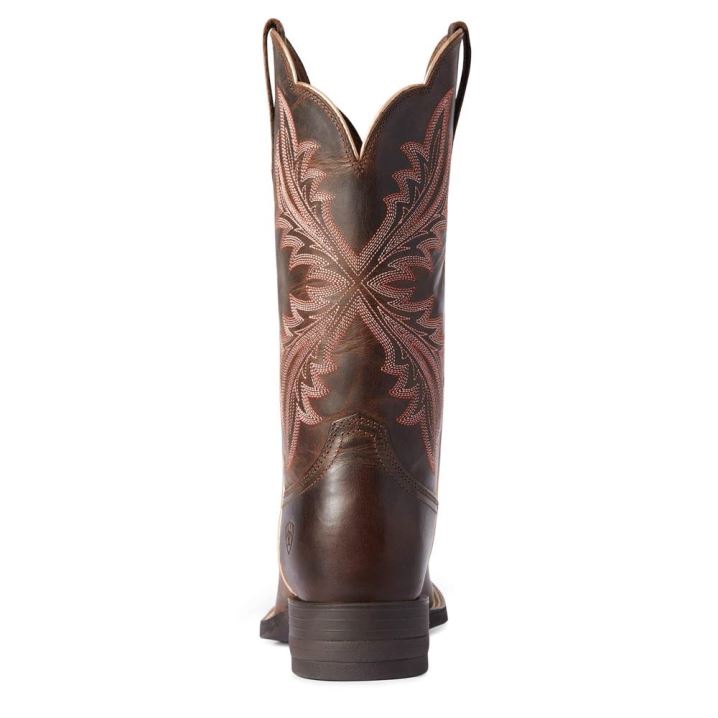 Ariat West Bound Western Boot Rjave | 8avGAMhG