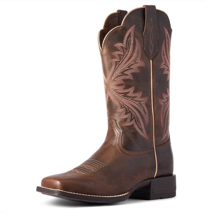 Ariat West Bound Western Boot Rjave | 8avGAMhG