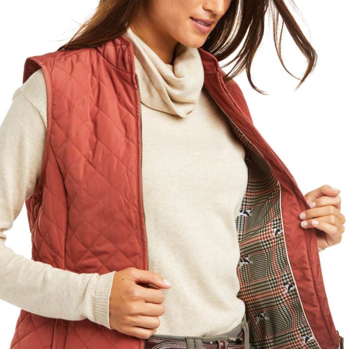 Ariat Woodside Vest Marsala | 4ZvRROLQ