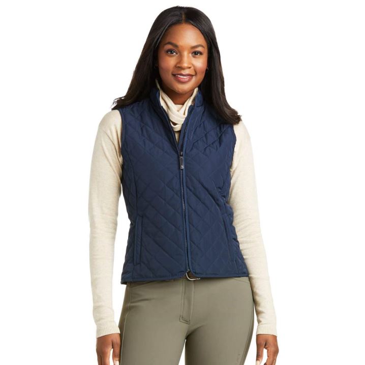 Ariat Woodside Vest Temno Modre | 1N1qOGOQ