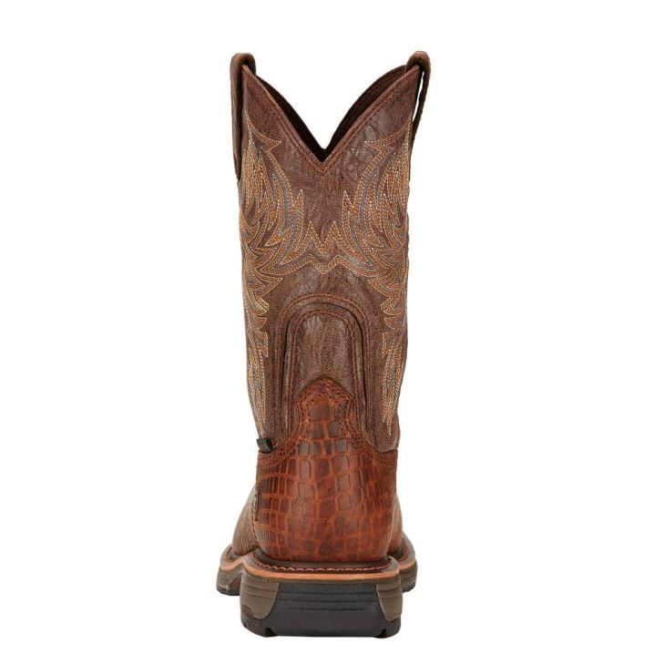 Ariat WorkHog Composite Toe Work Boot Rjave | zDmobBXD