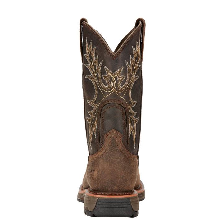 Ariat WorkHog Waterproof Composite Toe Work Boot Rjave | mD51Ffv3