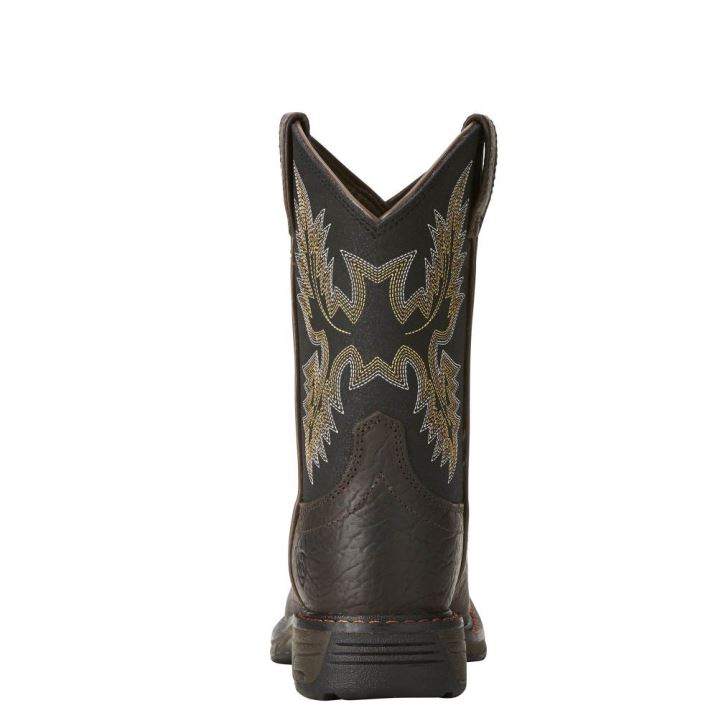 Ariat WorkHog Wide Square Toe Boot Rjave | bAgnQoJA