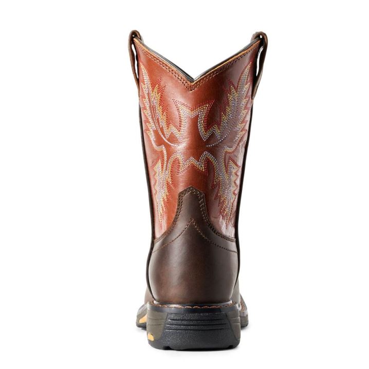 Ariat WorkHog Wide Square Toe Boot Temno | tDxBRyoL