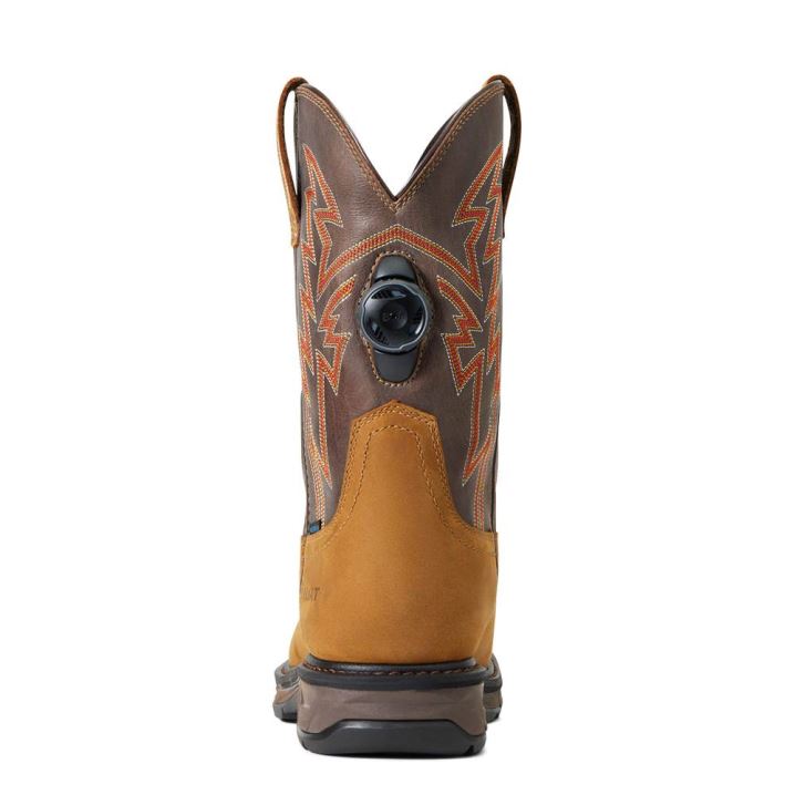 Ariat WorkHog XT BOA Waterproof Work Boot Aged Bark | 1n5sTnCy