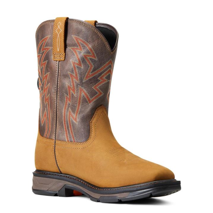 Ariat WorkHog XT BOA Waterproof Work Boot Aged Bark | 1n5sTnCy