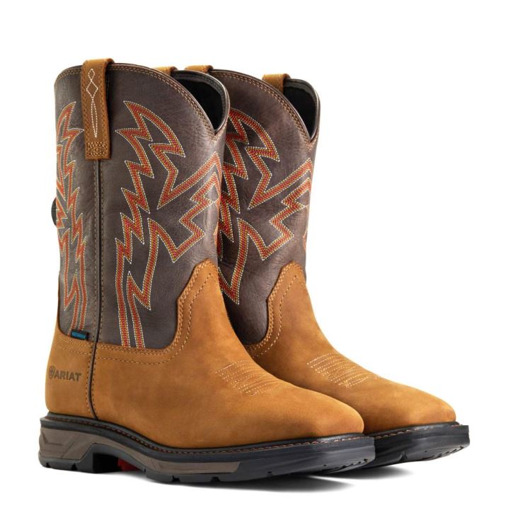 Ariat WorkHog XT BOA Waterproof Work Boot Aged Bark | 1n5sTnCy