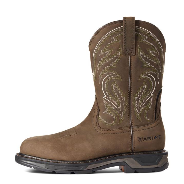 Ariat WorkHog XT Cottonwood Carbon Toe Work Boot Rjave | pfI4F72H