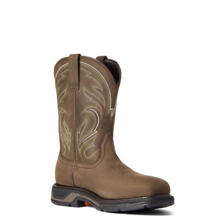 Ariat WorkHog XT Cottonwood Carbon Toe Work Boot Rjave | pfI4F72H