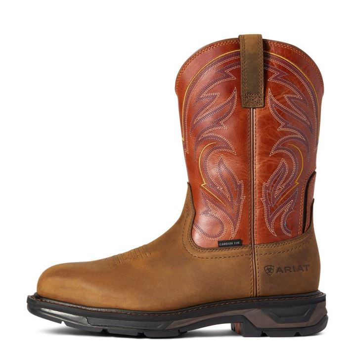 Ariat WorkHog XT Cottonwood Carbon Toe Work Boot Temno | vKOaSrl4