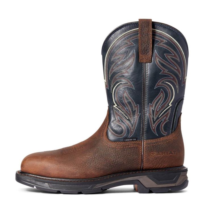 Ariat WorkHog XT Cottonwood Carbon Toe Work Boot Rjave | yOg4FTBT