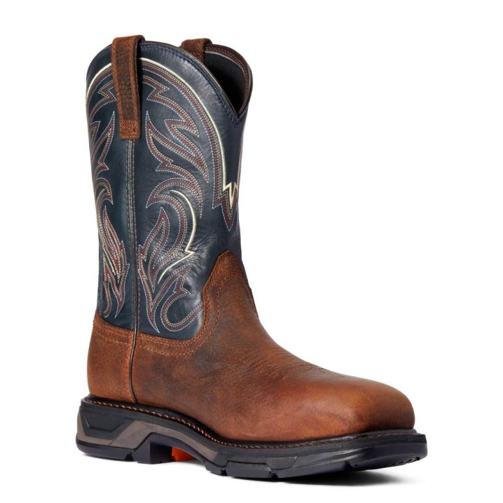 Ariat WorkHog XT Cottonwood Carbon Toe Work Boot Rjave | yOg4FTBT