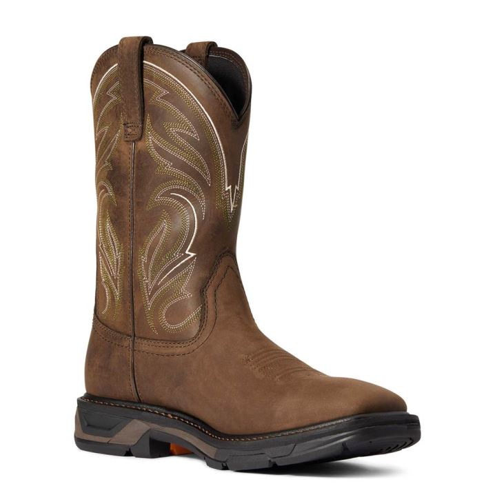 Ariat WorkHog XT Cottonwood Work Boot Rjave | ZCdmKhEW