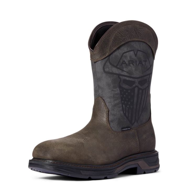 Ariat WorkHog XT Incognito Carbon Toe Work Boot Kava | CbsiQJSx