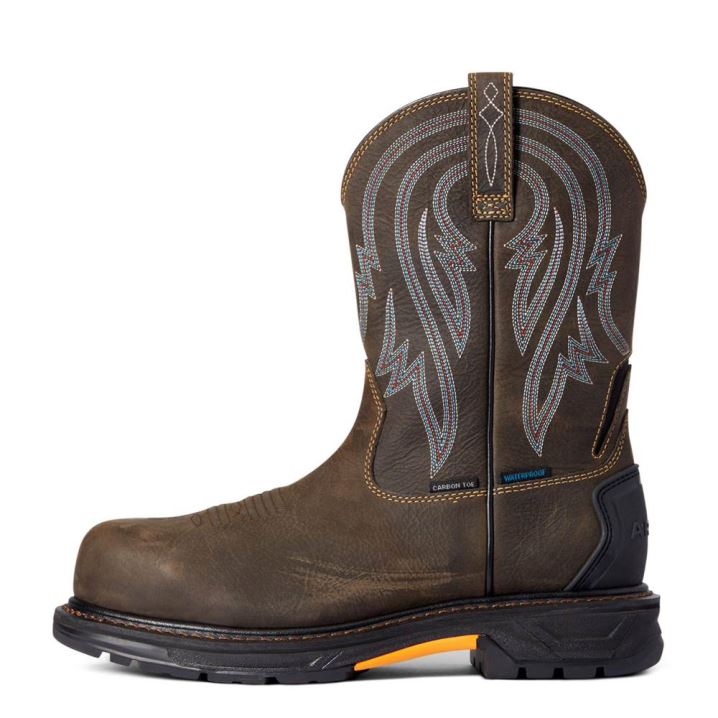 Ariat WorkHog XT Tumbleweed Waterproof Carbon Toe Work Boot Kava | LPcCfivy