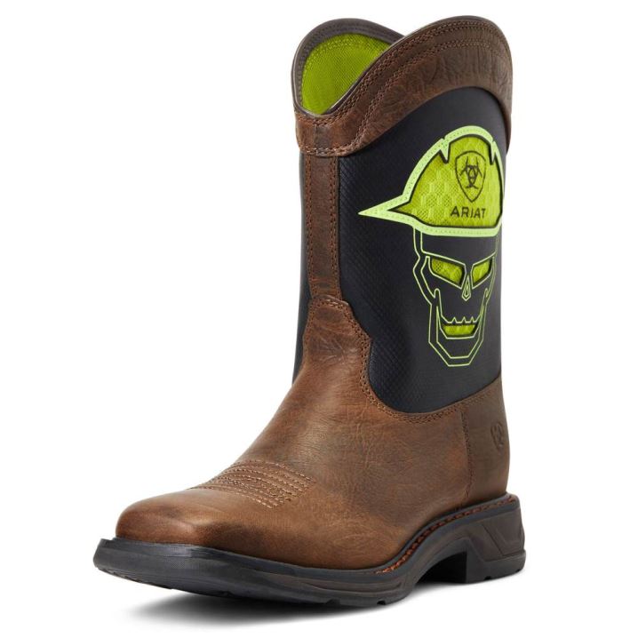 Ariat WorkHog XT VentTEK All-Nighter Western Boot Rowdy Rust | yQ88Ev2p