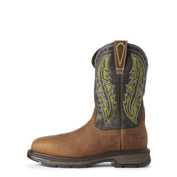 Ariat WorkHog XT VentTEK Spear Carbon Toe Work Boot Rjave | rxaphKAJ